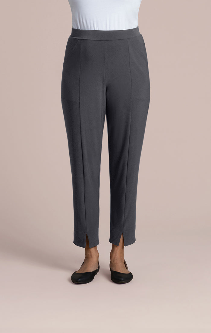 Sympli Hepburn Ankle Pant | Black Pearl