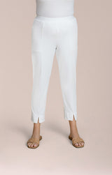 Sympli Hepburn Ankle Pant | White
