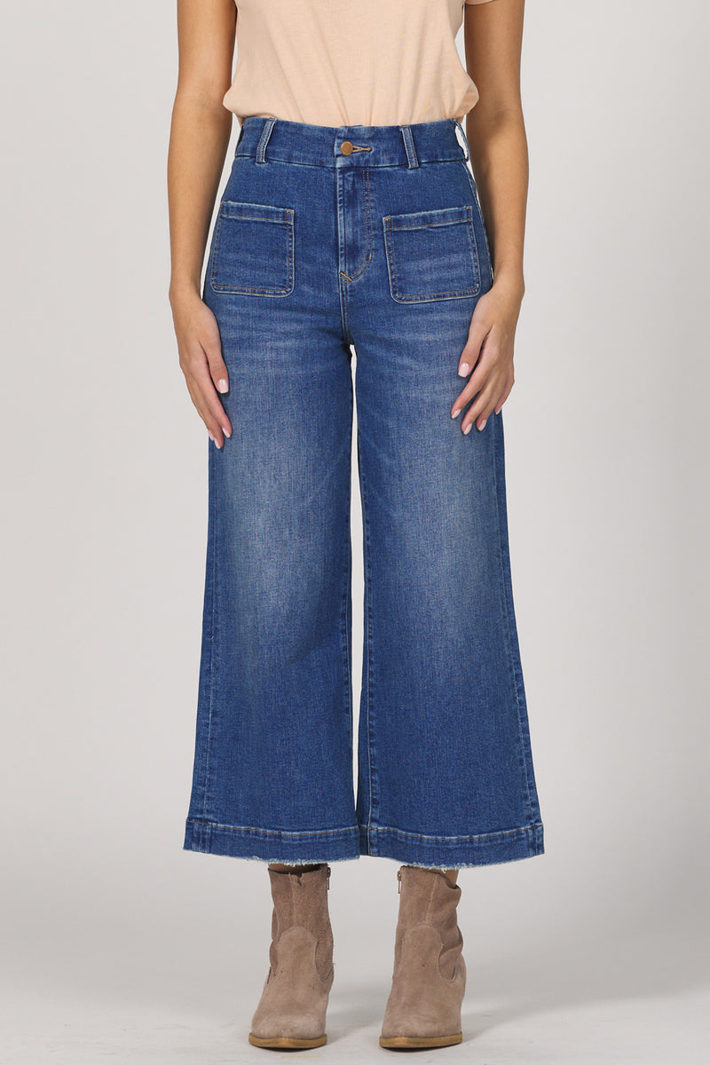 Dear John Denim Audrey High Rise, Clean Hem Jean | Nevis