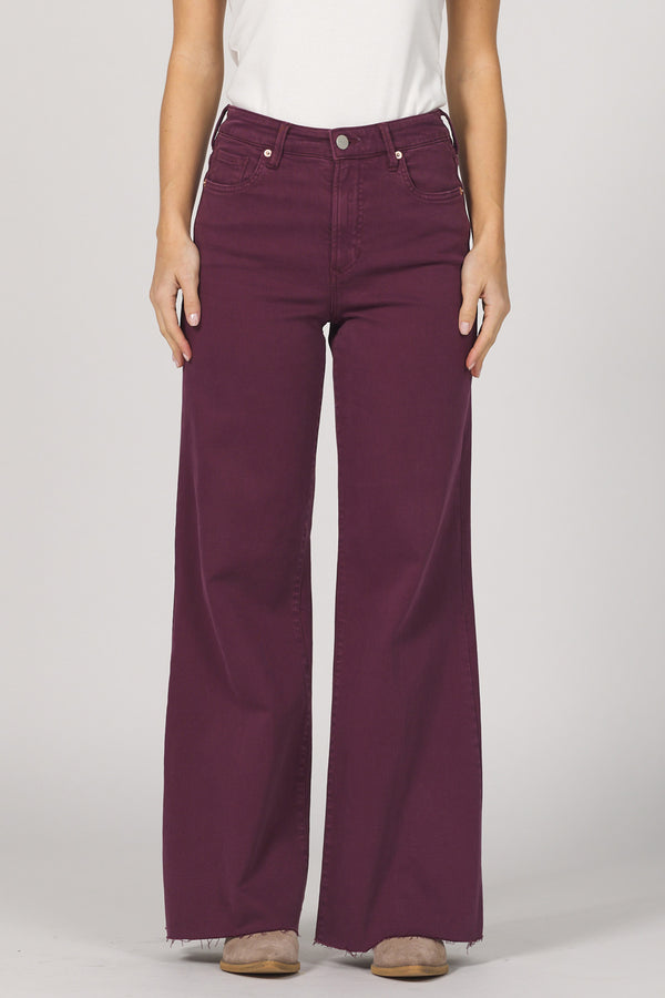 Dear John Denim Fiona High Rise, Full Cut Off Hem | Fig