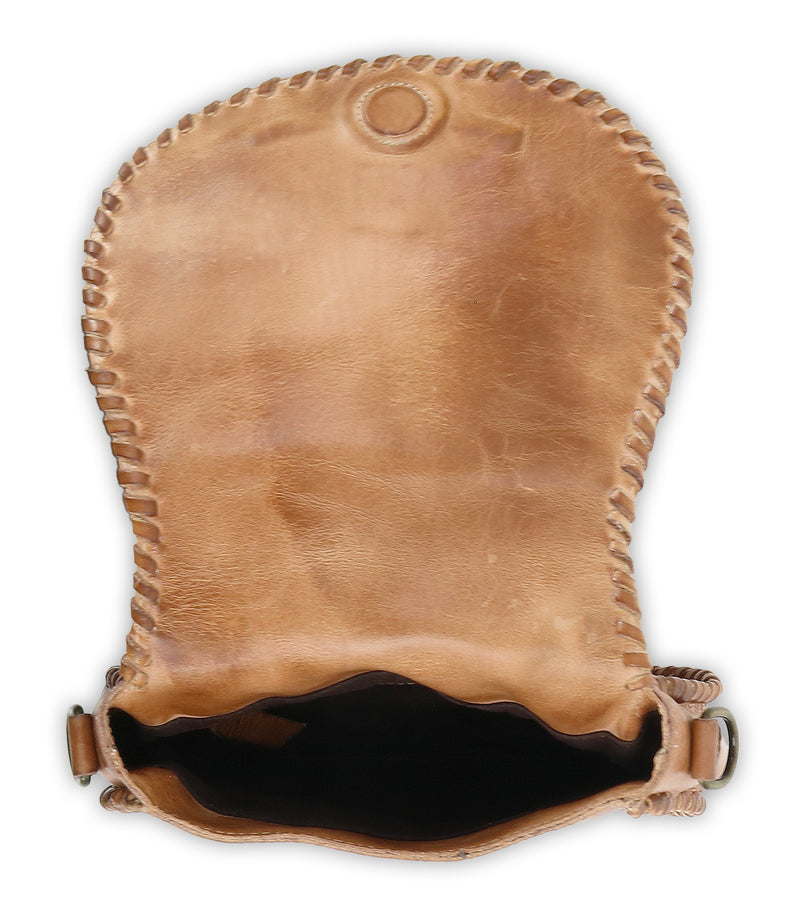 Bed|Stü  Half Moon | Tan Rustic