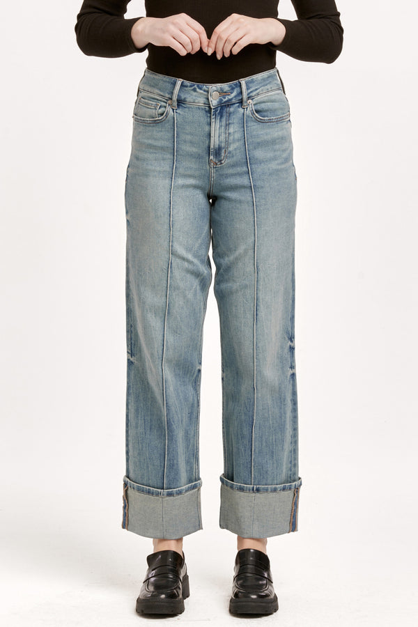Dear John Denim Holly Super High-Rise Cuff Hem | Pioneer Valley