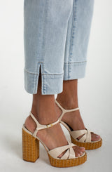 Liverpool Kennedy Crop Straight with Wide Hem | Breakwater