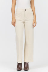 Dear John Audrey Wide Leg Corduroy | Egret