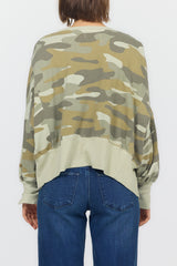 Dear John Denim Trenton Crew Neck Sweater | Riviera Camo