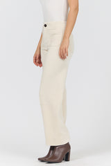 Dear John Audrey Wide Leg Corduroy | Egret