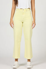 Dear John Denim Holly Straight Leg Jean | Wax Yellow