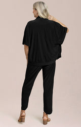 Sympli Wing Woman Zip Up | Black