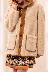 Tribal Reversible Coat | Walnut