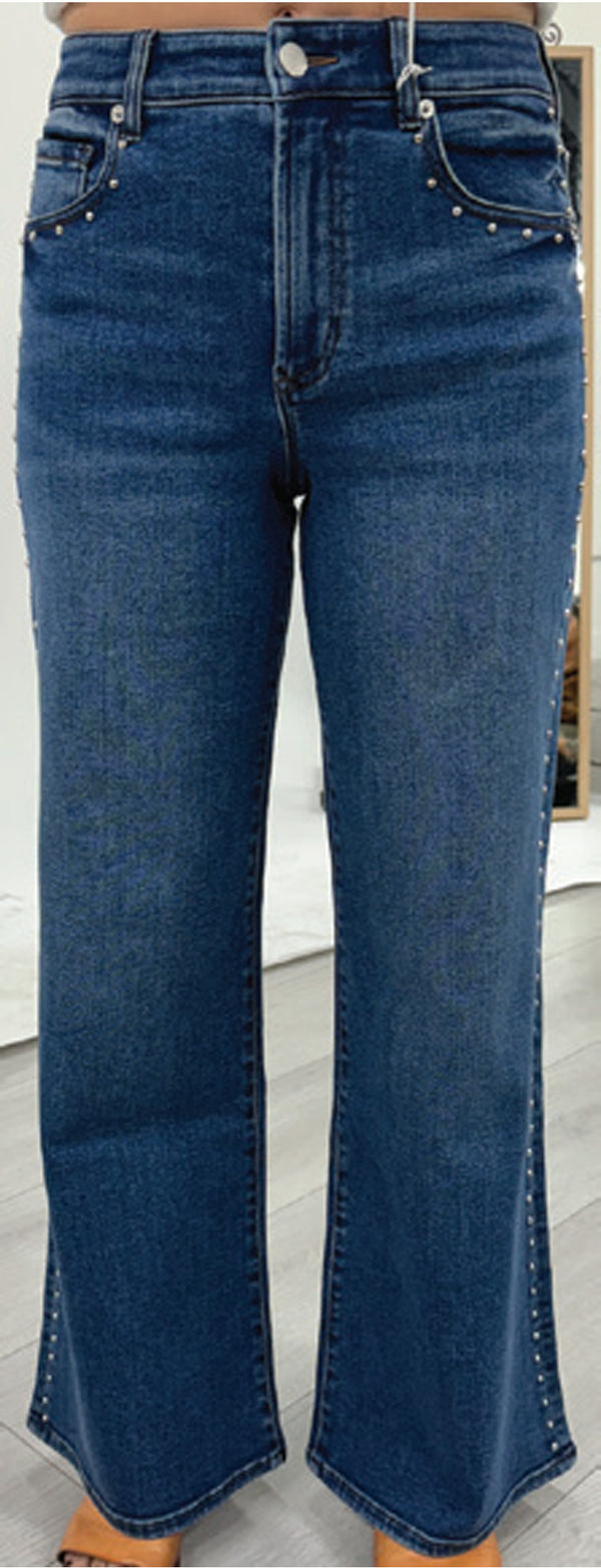 Dear John Denim Micah Mid Rise Clean Hem | Slate