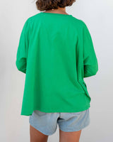 Mersea Catalina Slub Tee | Kelly Green