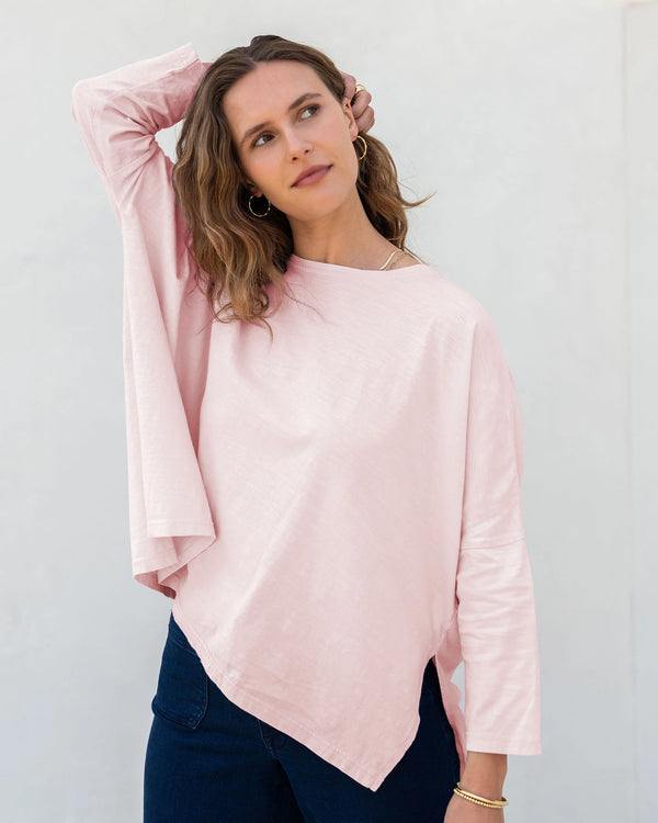 Mersea Catalina Slub Tee | Rose Quartz
