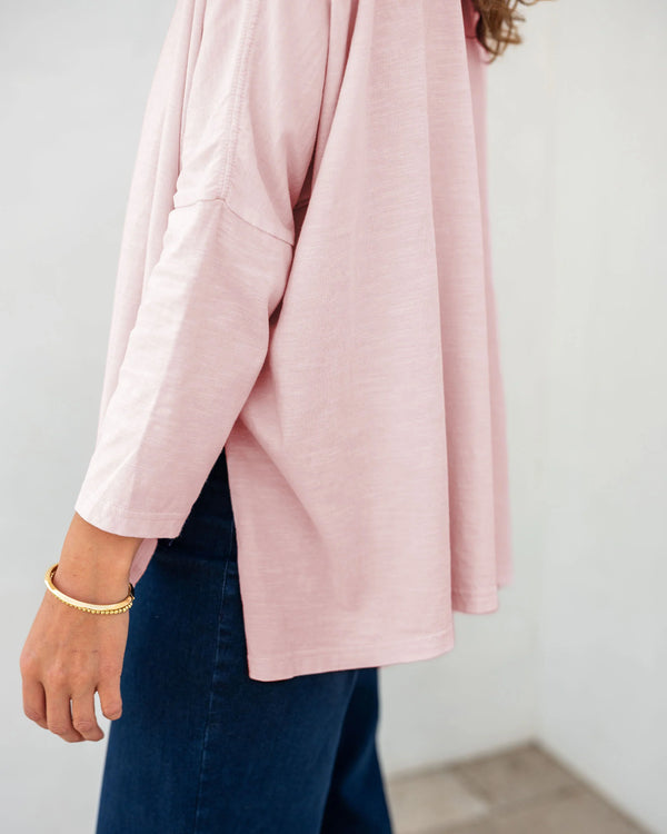 Mersea Catalina Slub Tee | Rose Quartz