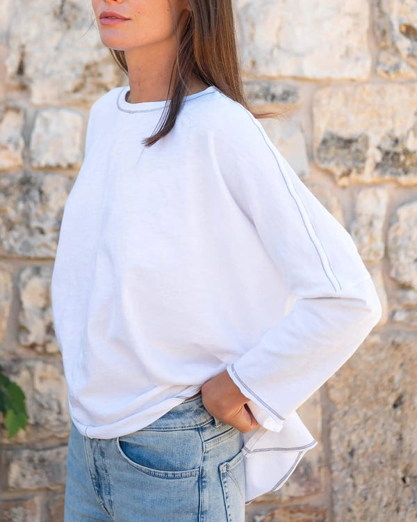 Mersea Catalina Slub Tee | Cloud Stitches
