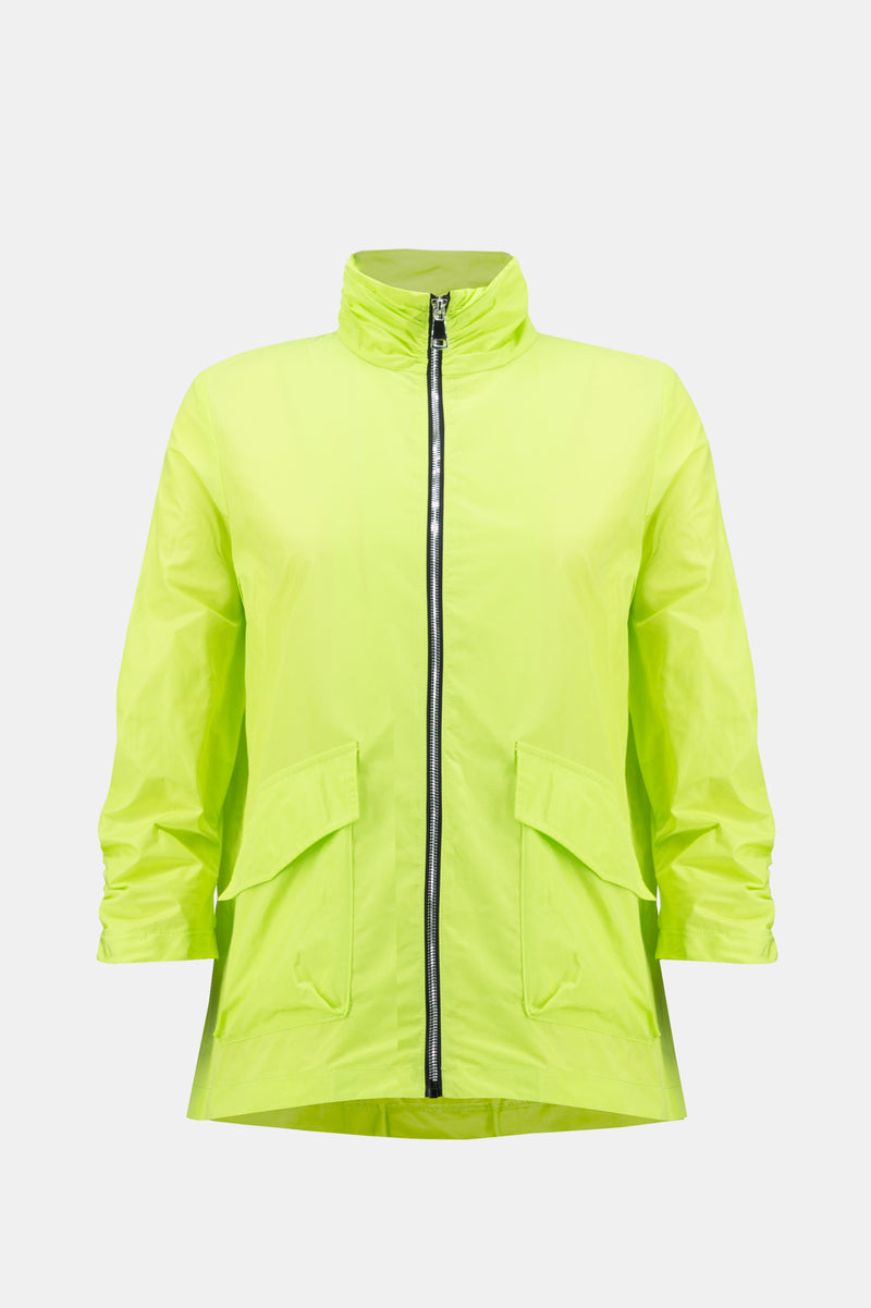 Joseph Ribkoff Relaxed Fit Cargo Pocket Jacket 232009 Exotic Lime